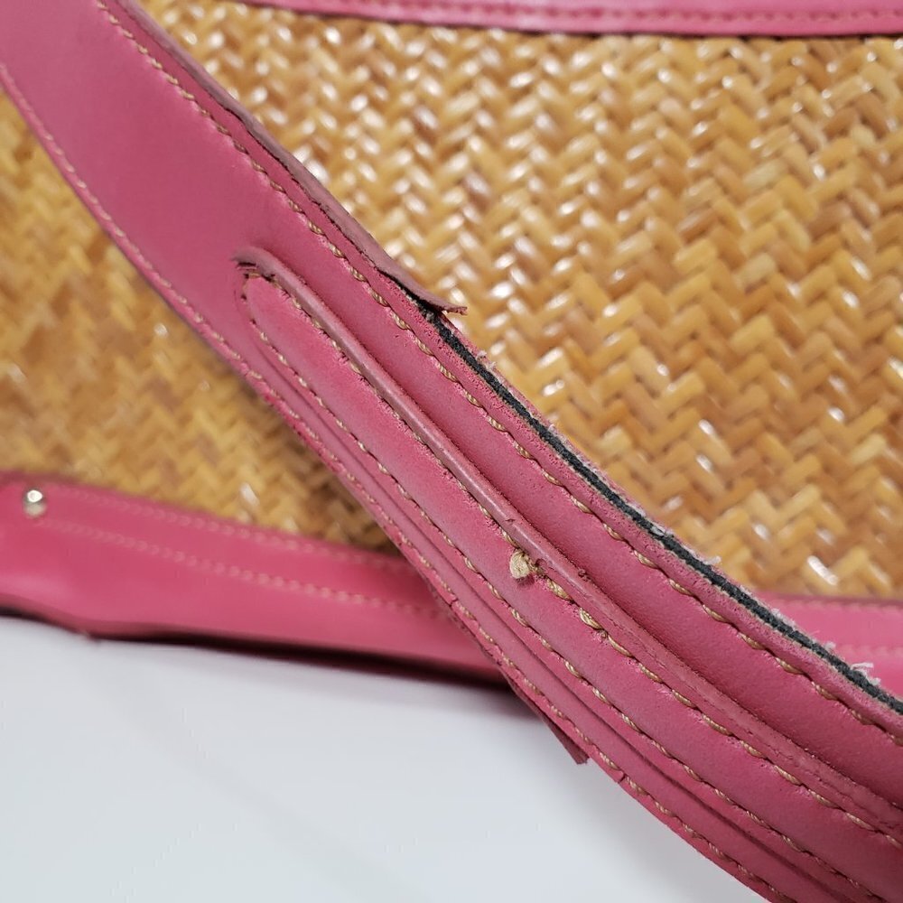 ETIENNE AIGNER WICKER PURSE - Picture 5 of 9